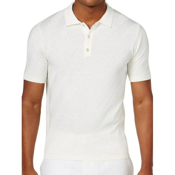 Sean John Mens Jacquard Stripe Sweater Polo Sean John Men's Jacquard Stripe Sweater Polo SS173118 SJ CREAM Sean John Mens Jacquard Stripe Sweater Polo Sean John Men's Jacquard Stripe Sweater Polo SS173118 SJ CREAM